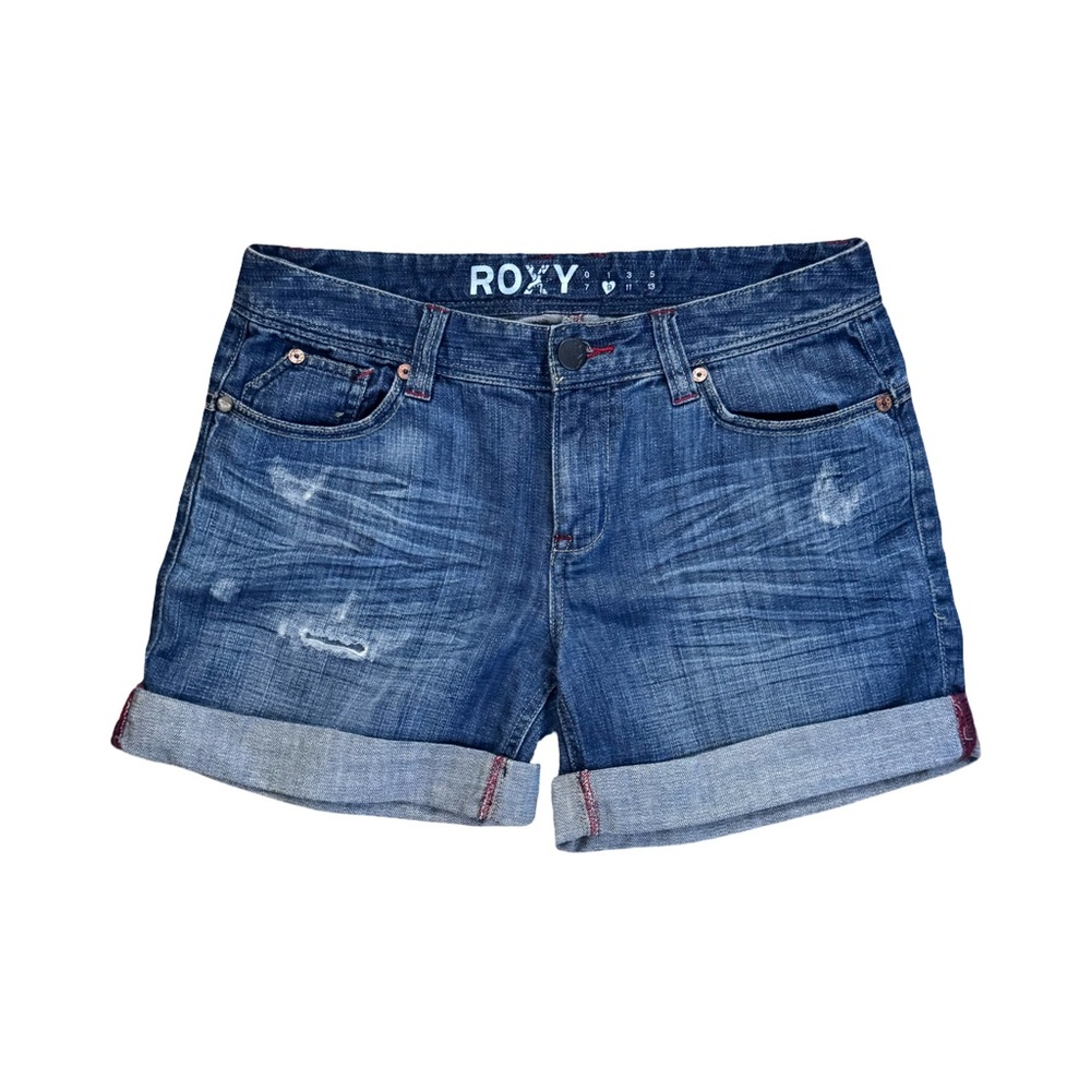 ROXY Classic Blue Denim Shorts 4” Inseam